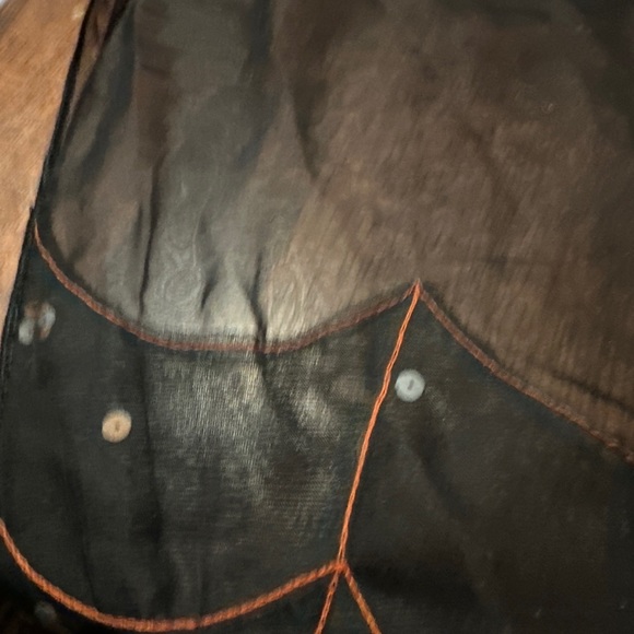 COLLECTION XIIX Black, Sheer Neck Scarf Halloween Spider Web Sequins 12”Wx56”L - Picture 4 of 8